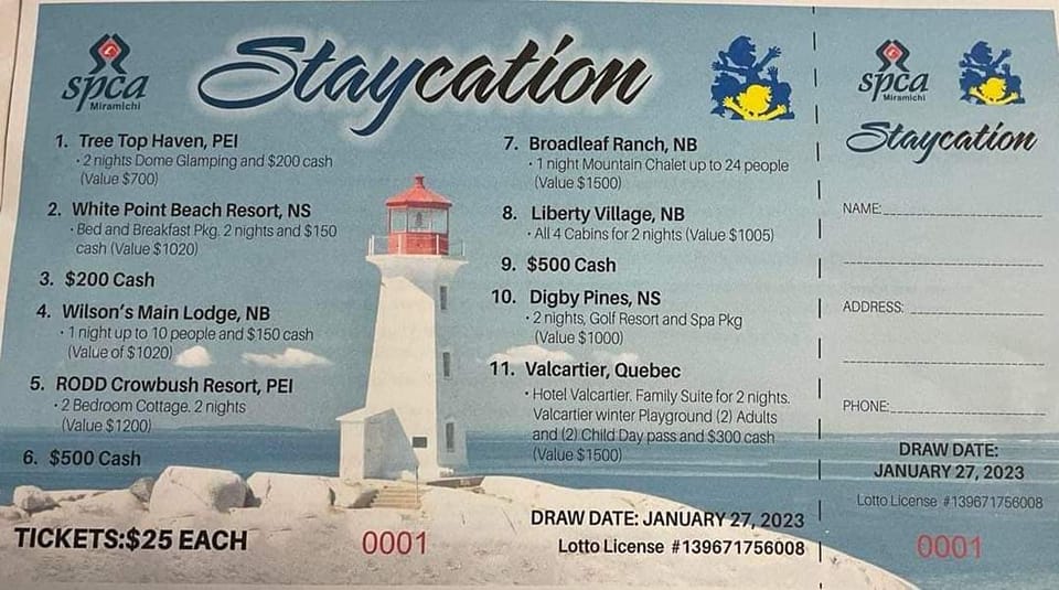 Staycation ticket 2022