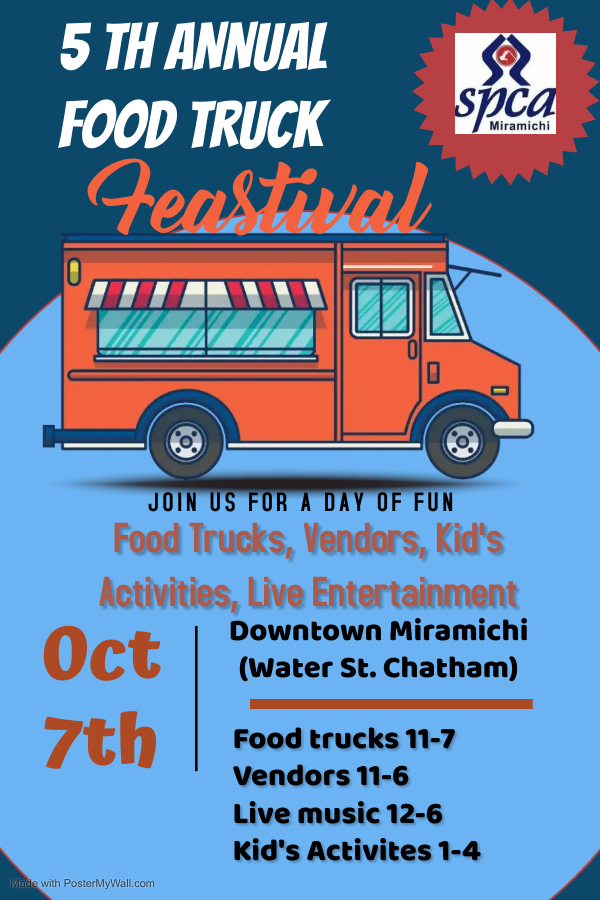 Food Truck Feastival - SPCA Miramichi